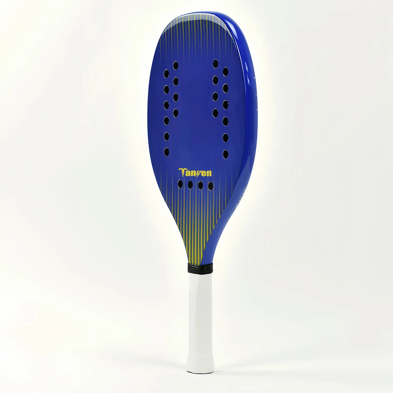 Beach Tennis Racket Custom Carbon Fiber Surface 22mm Sand EVA Memory Foam Core Professional Raquetes Beach Tennis Padel Racket