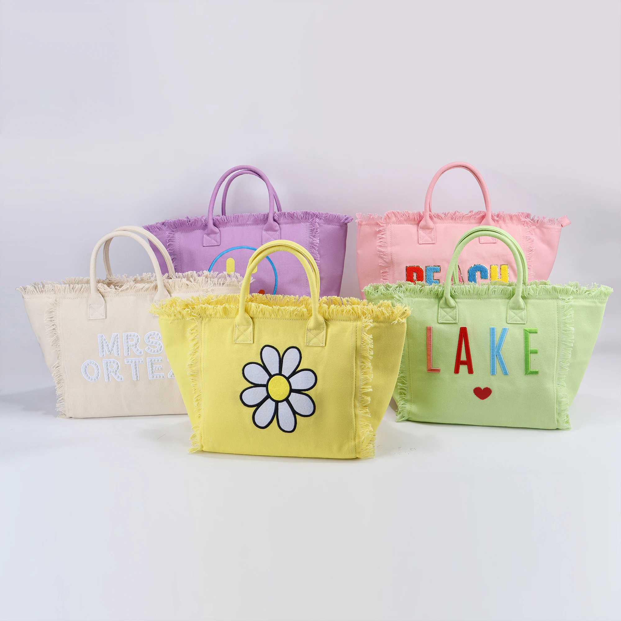 Keymay USA Warehouse Free Shipping Wholesale Stock  Women Shoulder Shopping Handbag Bag Canvas Tote Bag