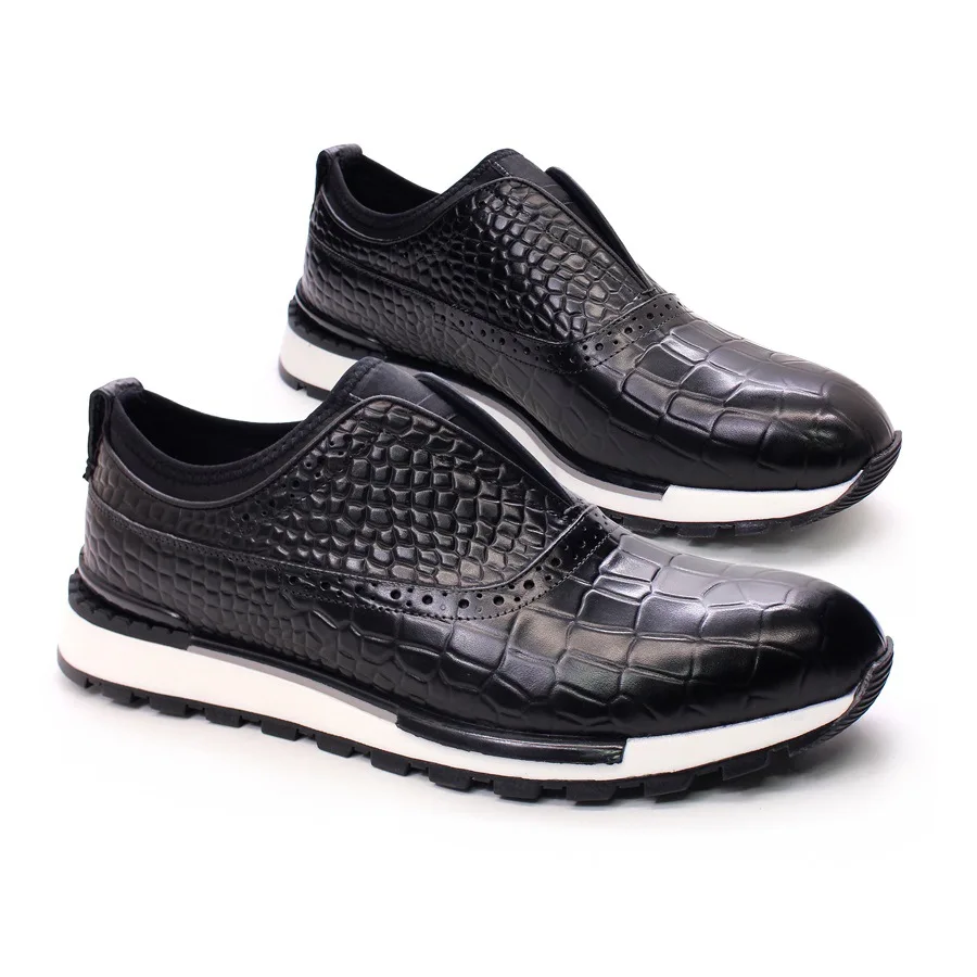 sh12333a Pure leather men sneakers 2024 high end sneakers shoes 47