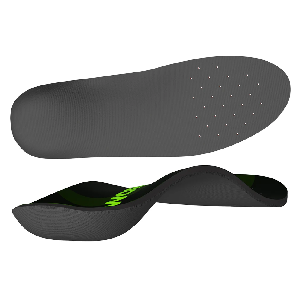 Factory Custom Football Sports Thermoplastic Insoles Foot Orthotics Cushioning Insole Arch Support Shoe Insert
