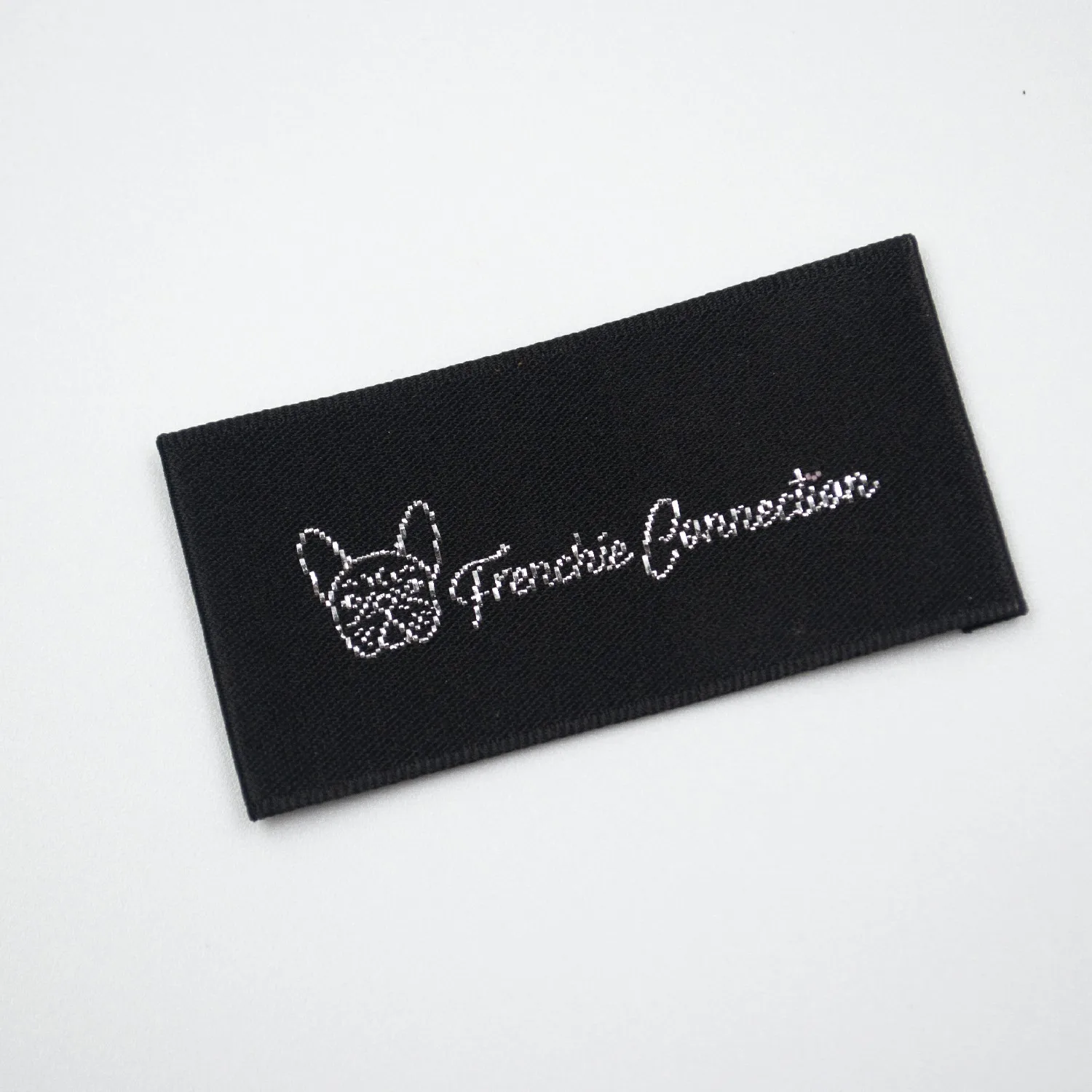 Clothing Labels Custom Woven Own Logo Professional Clothes Tags Maker Custom Woven Label For Garment