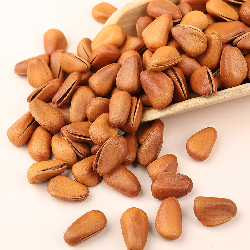 Quality pine nut bulk wholesale organic healthy casual snack nuts 500g dried fruit snacks, baked snacks