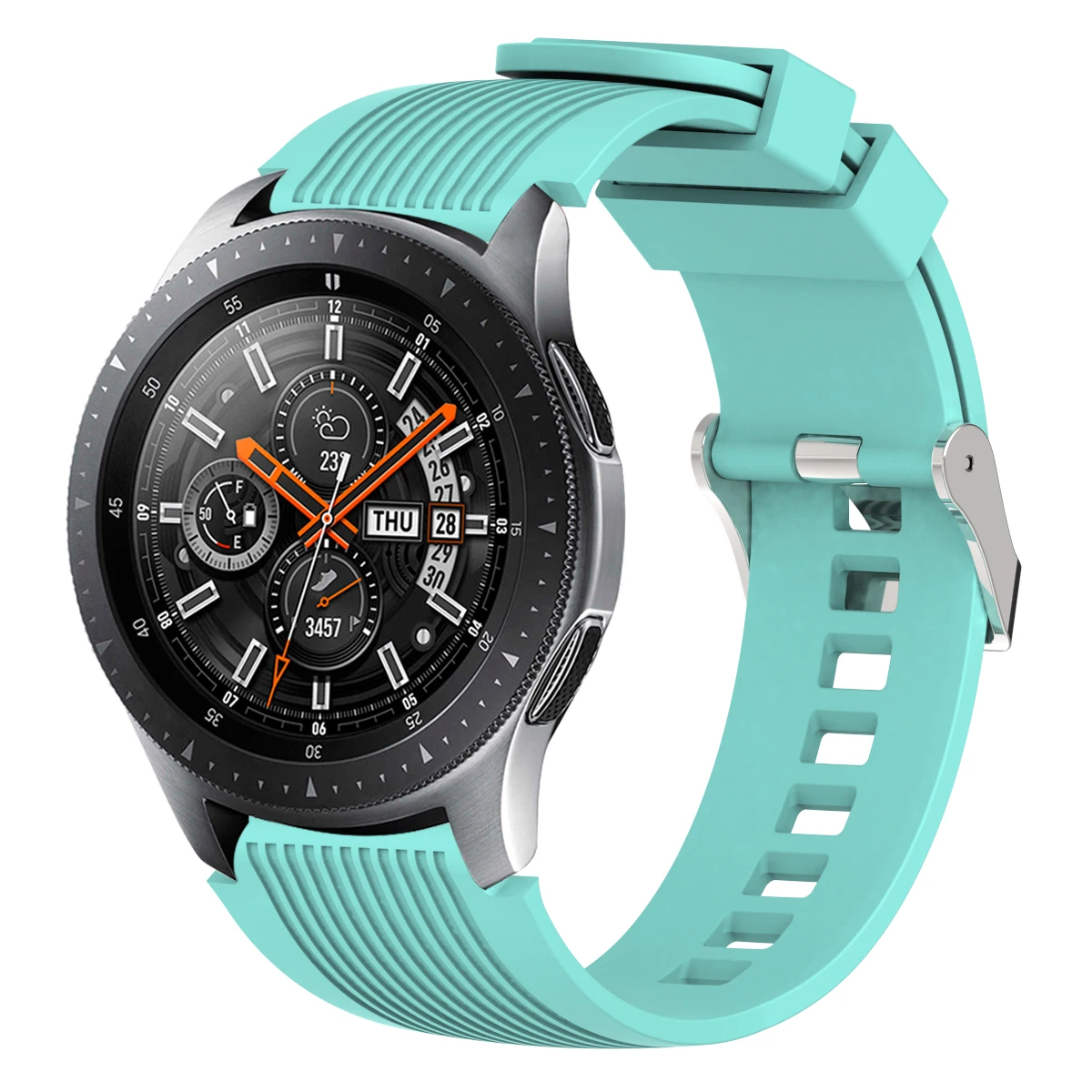 
 Ремешок силиконовый для Samsung Galaxy Watch Active 2 Active 3 Gear S2, новейший браслет для наручных часов Huami Amazfit bip, 20 мм 22 мм  