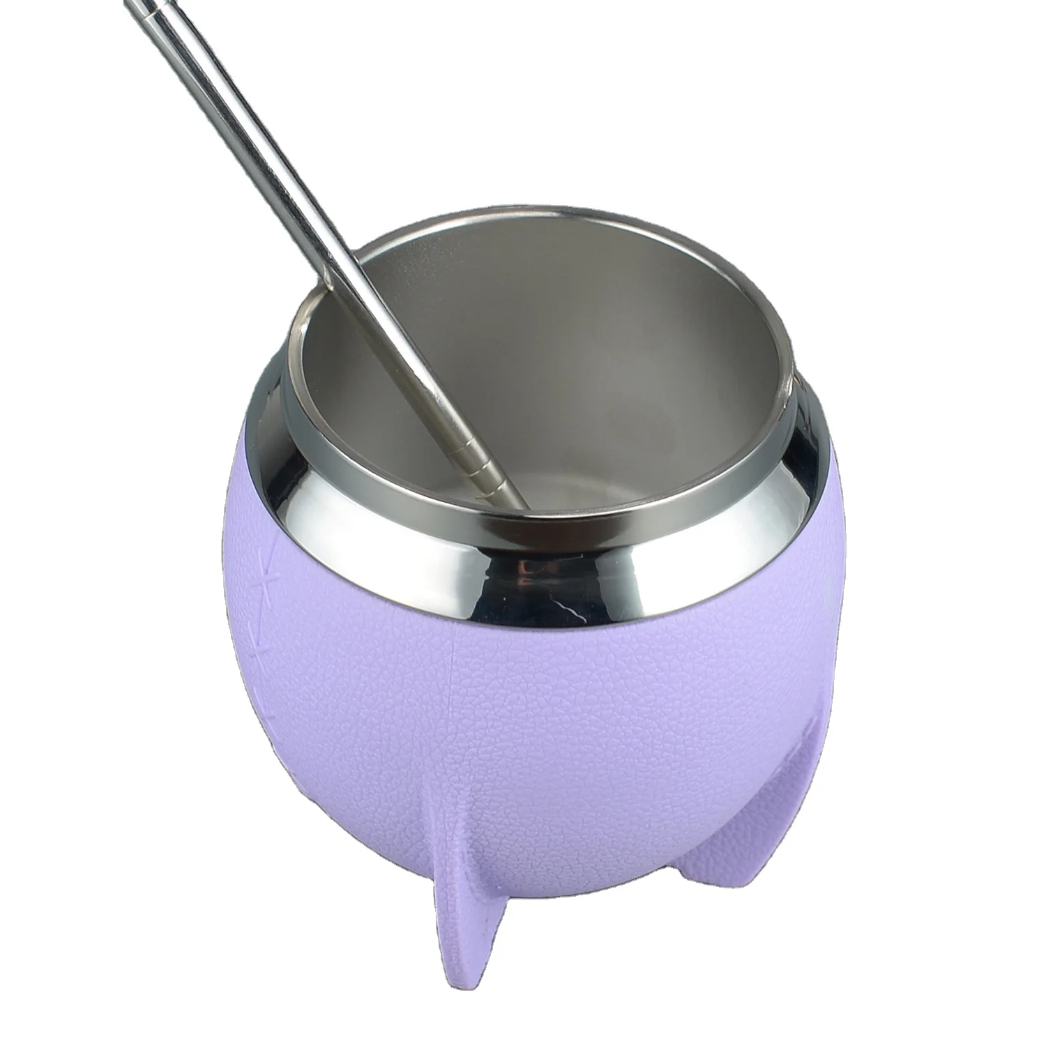 Original Traditional Argentine 280ml Creative Stainless Steel New Design Insulation Yerba Mate Cup Fashionable Ma Dai Cup