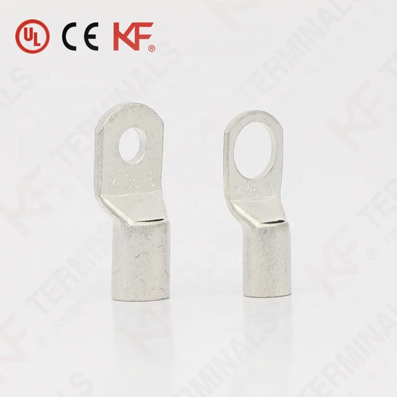 ingle Hole Copper Crimp AU Cable Grounding Lugs Ring Terminals With Eyelets