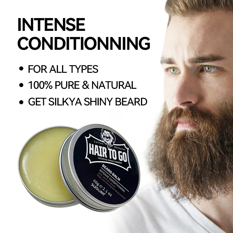 Wholesale Private Label Hair Styling Products Smooth Balm Hydration Beard Care Cream For Men