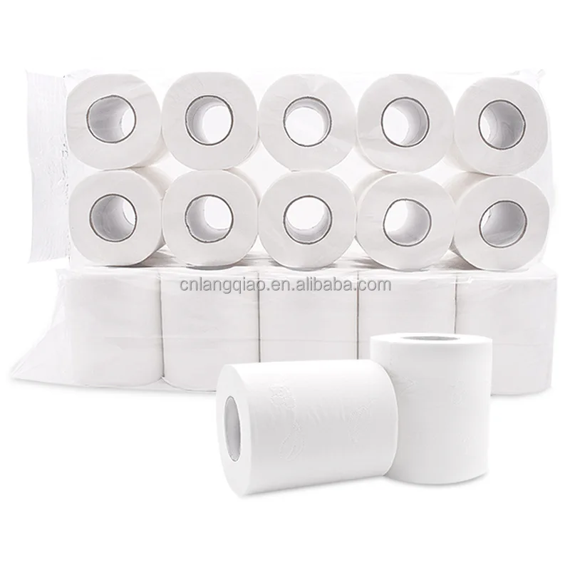 high quality Soft Toilet Paper Tissue Toilet Use White Customized  Logo free sample