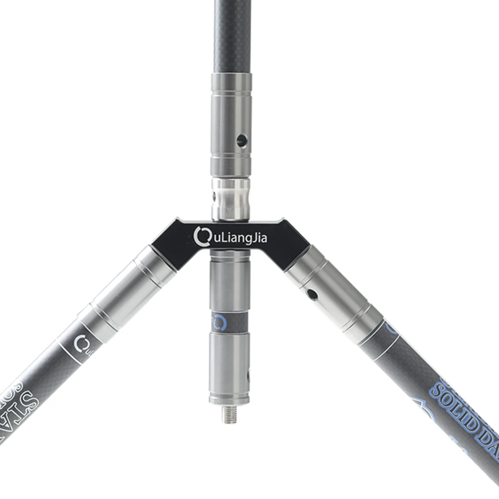 Ouliangjia Hot Sale 3K High Modulus Carbon Damper 30 inch 28 inch 26 inch Long Recurve Archery Bow stabilizer