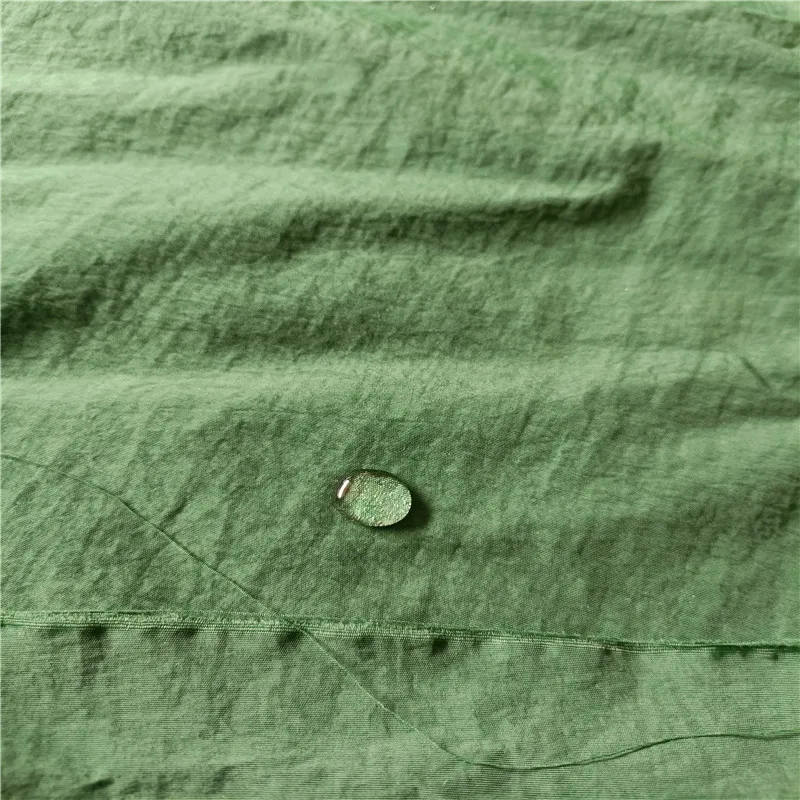 Wrinkled 100% Nylon Taslon Taffeta Crepe Crinkled Taslan Fabrics