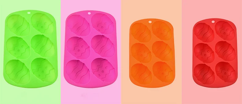 Qimeng Amazons Best Selling Products Kitchen Gadgets Silicon Mold For Cake Decoration Easter Egg Cake Mold