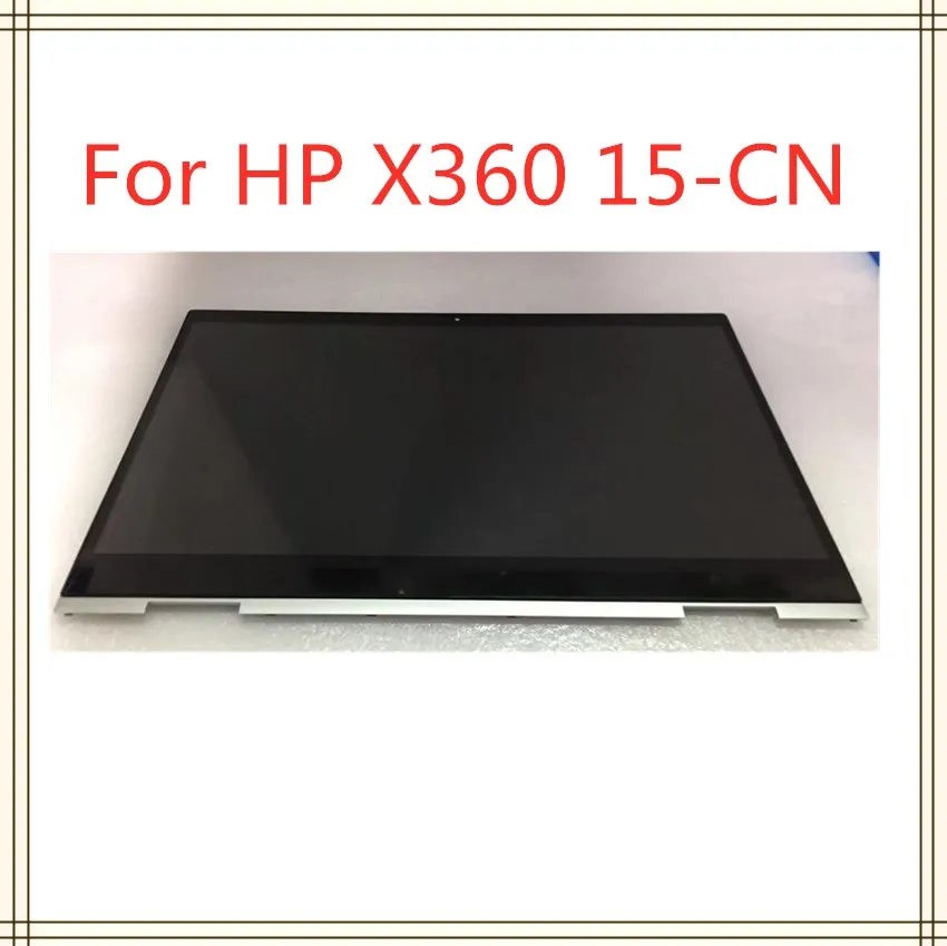 
FHD 15.6' For HP X360 15-CN series 15-CN0004NA L20114-001 LCD Touch Screen assembly Replacement +Bezel 1920X1080 Version 30pins 