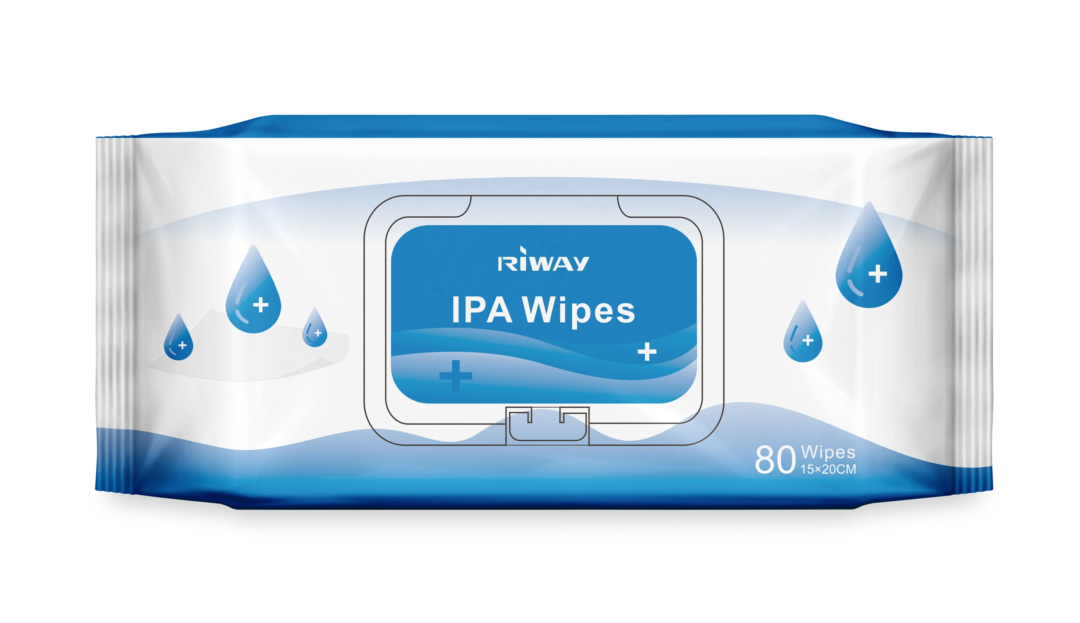 70% Isopropyl Alcohol Wipes Disposable Non-woven Wipes Disinfecting Antibacterial Wipes