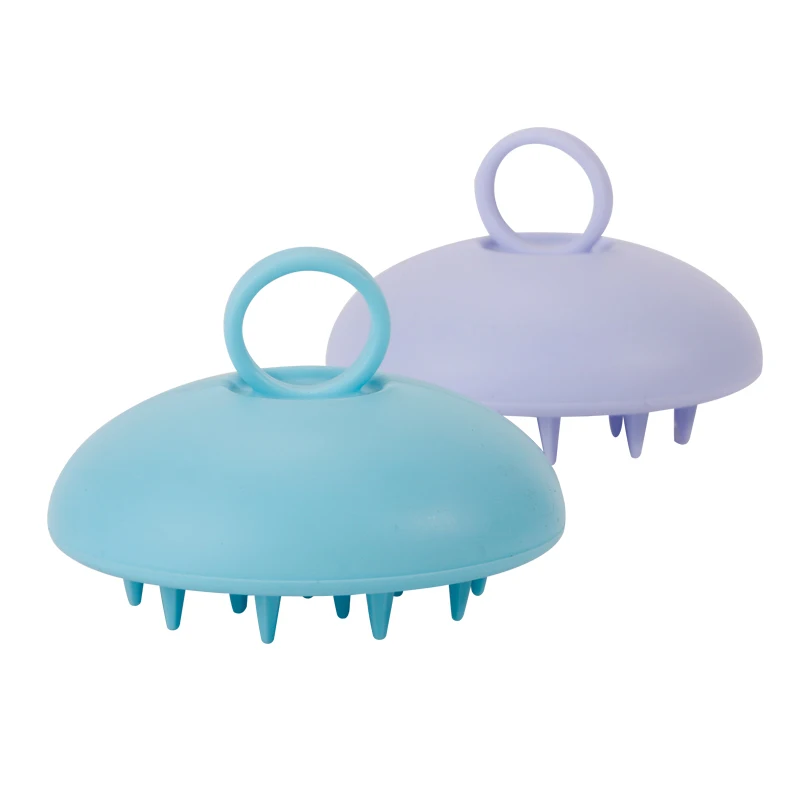 2025 Hot Sale Silicone Scalp Massager Shampoo Brush For Men and Women Wet Dry Scalp Brush for Hair Growth & Scalp Care BPA free