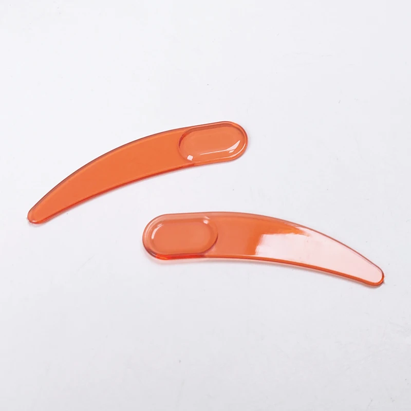 Custom White Pink Purple Green Black Plastic Spatula Face Cream Mask Mixing Spoon Cosmetic Spatulas Makeup Spoon