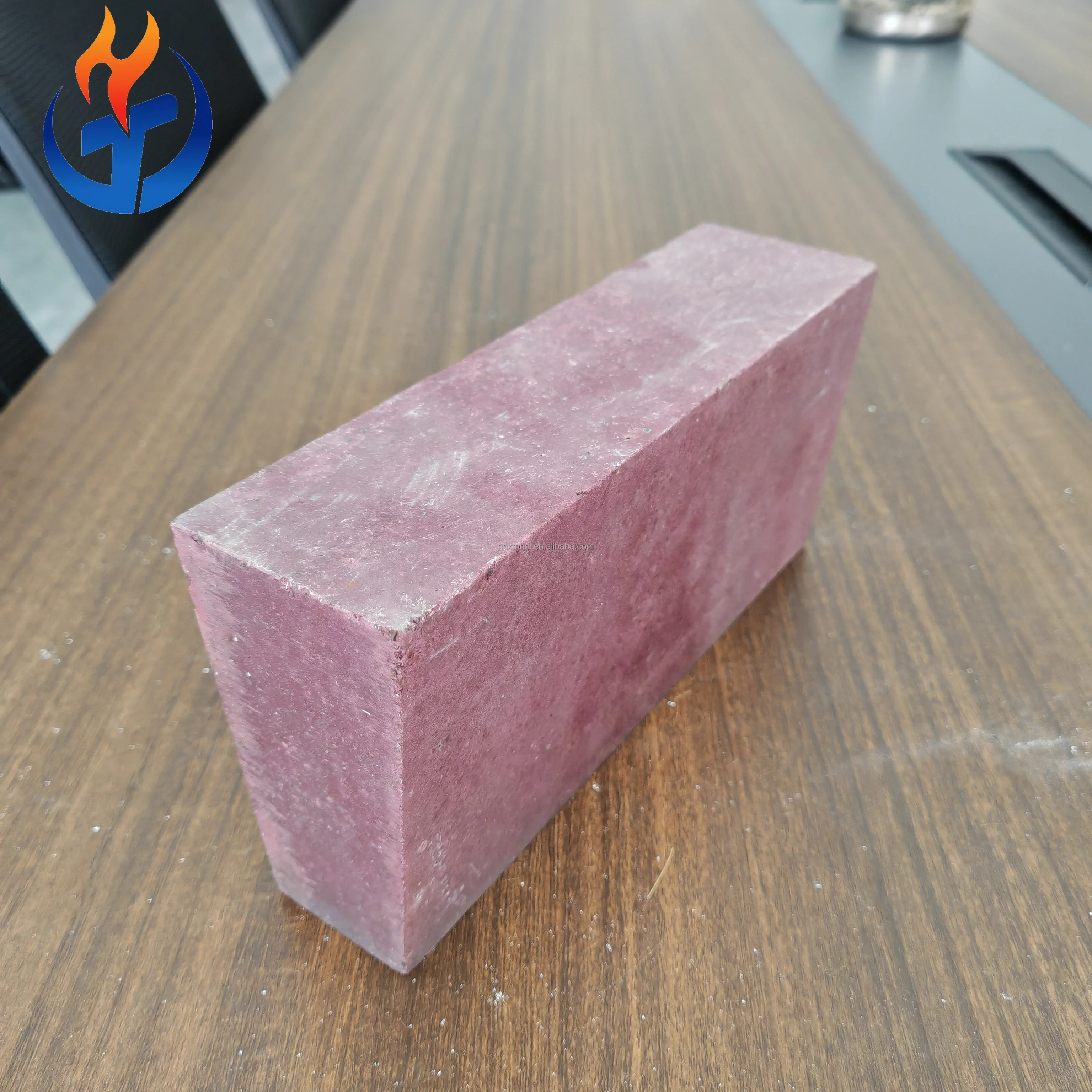 Popular Fused Cr Corundum Refractory Bricks High Purity Chrome Corundum Bricks for Zinc Smelting Furnace