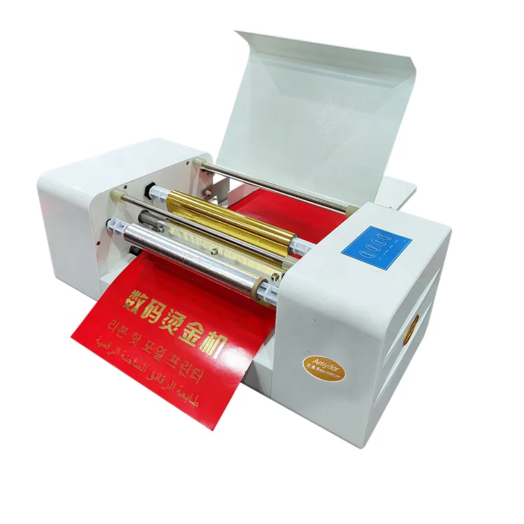 High Quality AMD360D Digital Foil Printing Machine for Papers Stamping Design