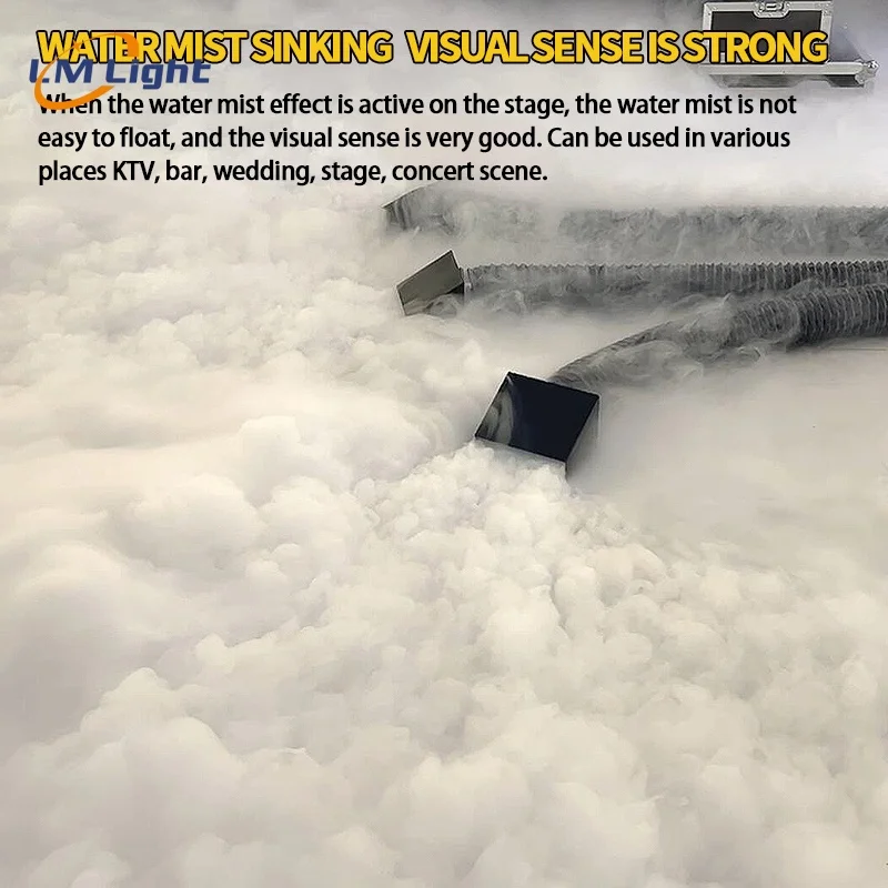 DMX/Remote control low lying smoke machine for wedding party stage concert water low fog machine 3000w/4000W/5000W