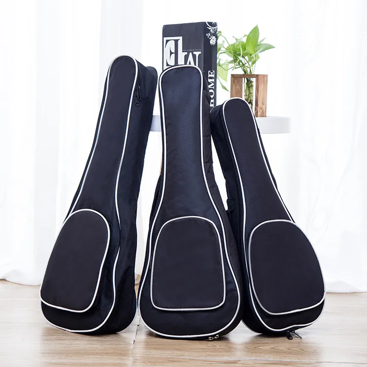 Paisen 21/23/26 inch ukulele small guitar backpack plus cotton padded hanging bag shoulder bag