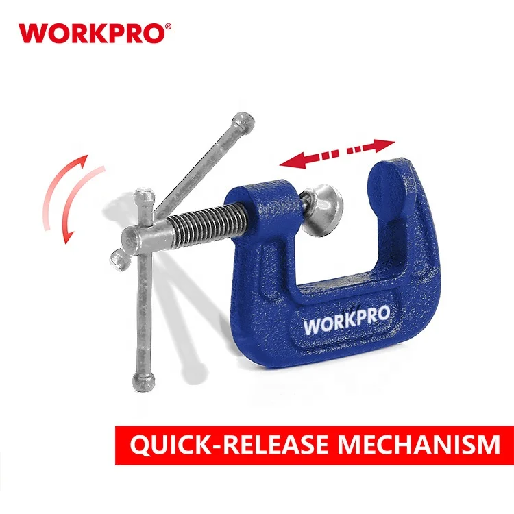 Деревянный зажим WORKPRO 25 мм 1 дюйм