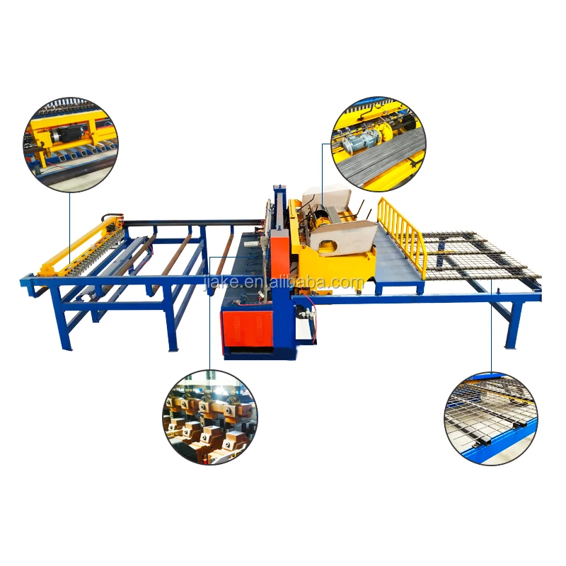 Factory Stainless Steel Mesh Welding Concrete Machine For Reinforcing Construction