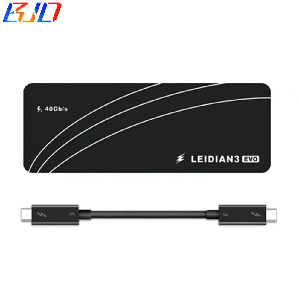 40 Гбит/с Thunderbolt 3 тип-c к PCIE X4 GEN3 NVME SSD жесткий диск коробка конвертер адаптер корпус внешний корпус