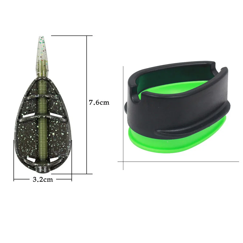 European Style Fishing Series Bait Holder Zinc Alloy Nesting Device Bait Tool for sale