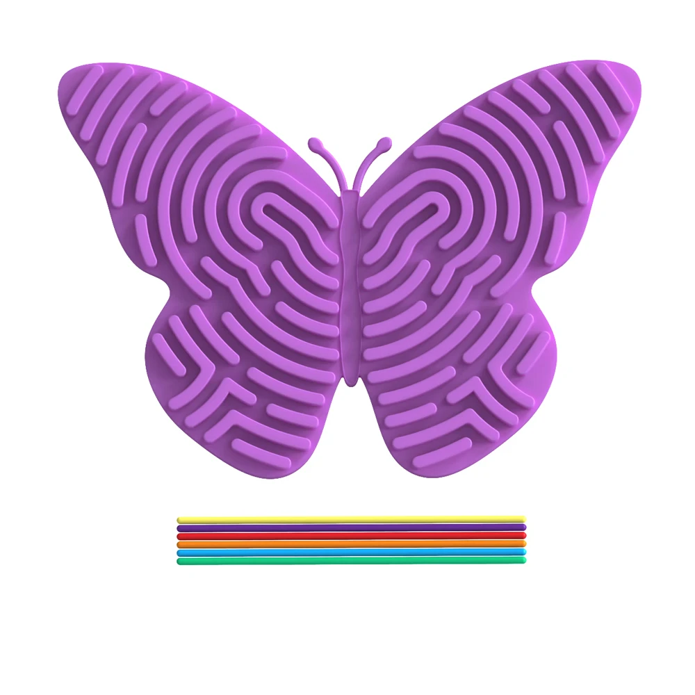 Custom Wholesale Autism Sensory Products Fidgets Pad Busy Board for Stress Relief Fidget Toys Silicone Sensory Activity Board