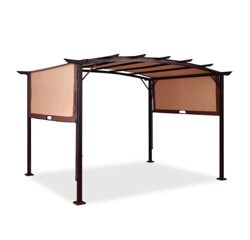 Hot Sale 3x3M outdoor garden Waterproof Sunshade Metal Iron Arche Gazebo