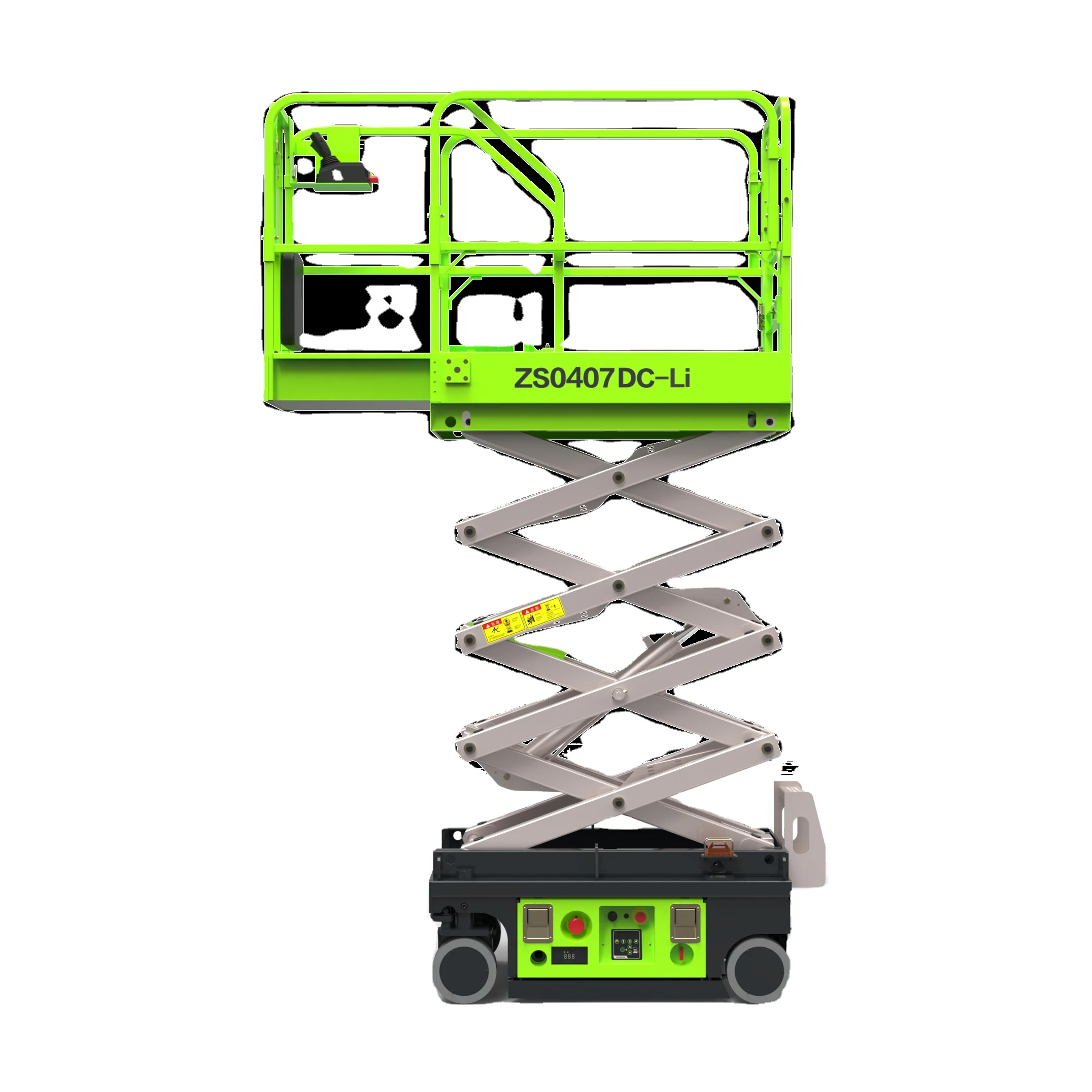 Zoomlion MEWP official ZS0407DC-Li with CE 4m mini  electric scissor lift
