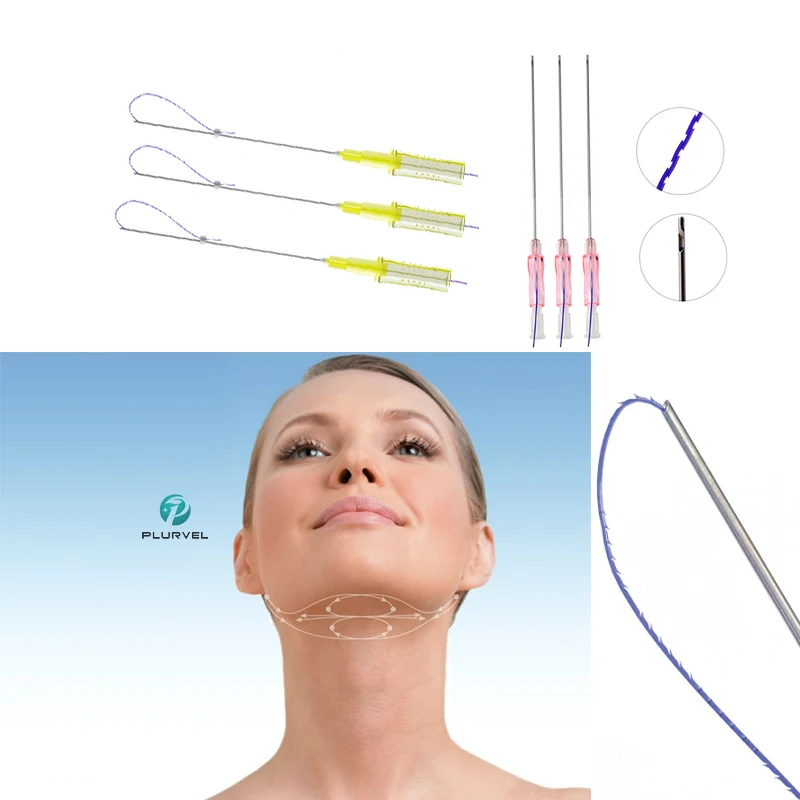 Flexible Microcannula Lips Dermal Filler Blunt Tip Cannula Needle