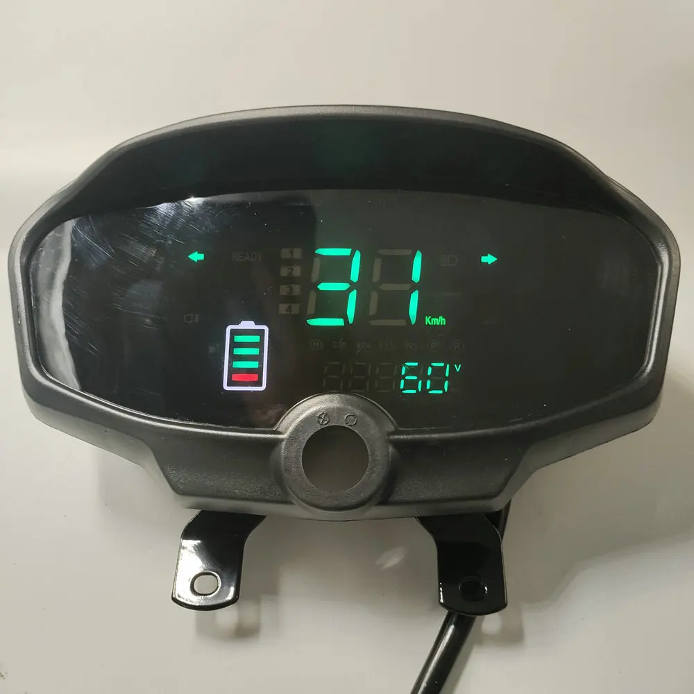 Electric Bicycle Tricycle Instrument Panel 48V60V72V Universal LCD Display Assembly Accessories Battery Speed Mileage