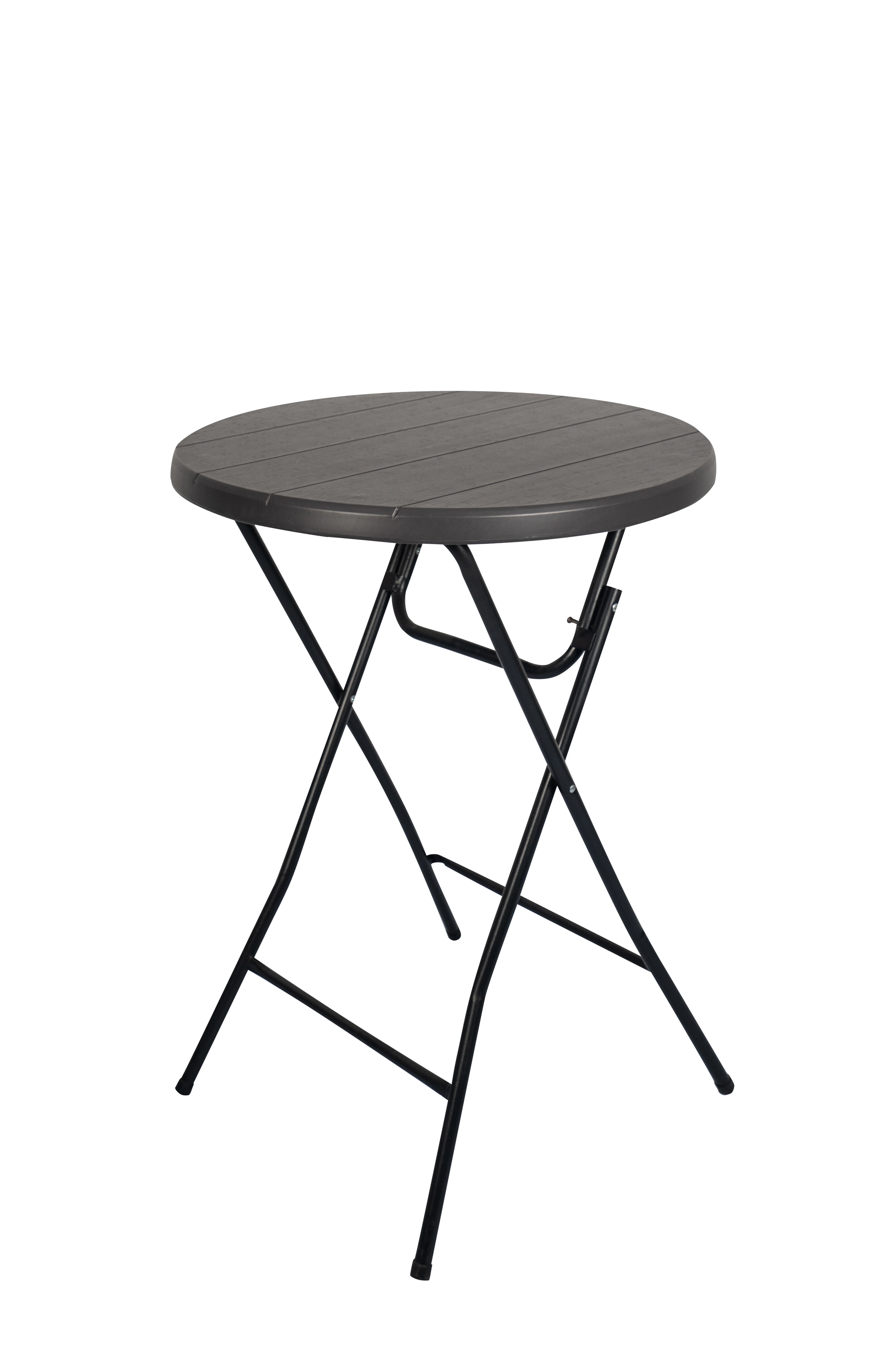 Cheap Outdoor Party bar  Folding Plastic White Round Cocktail Table