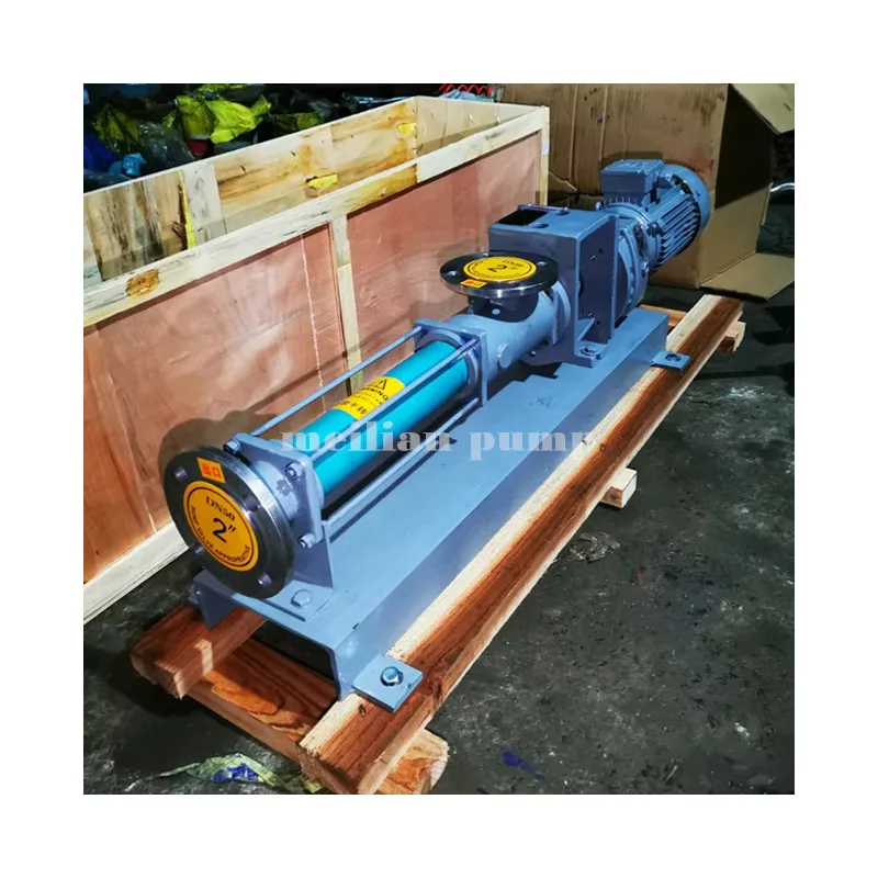 G Type Mono Screw Pump Electric Oil Ce High Pressure Rotary Pump 1 Year Except Wearing Parts More Than 5 Years Low Speed