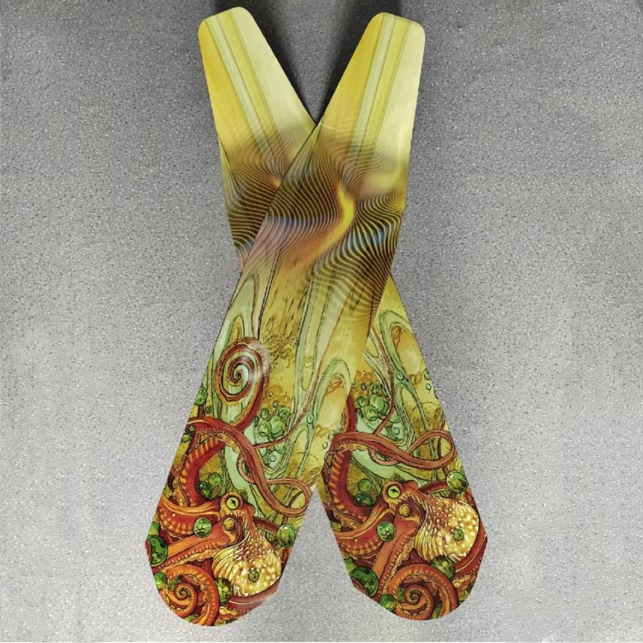 Kubo 100% carbon fiber spearfishing spear fish dive carbon blade freediving fins scuba free dive swimming long fins