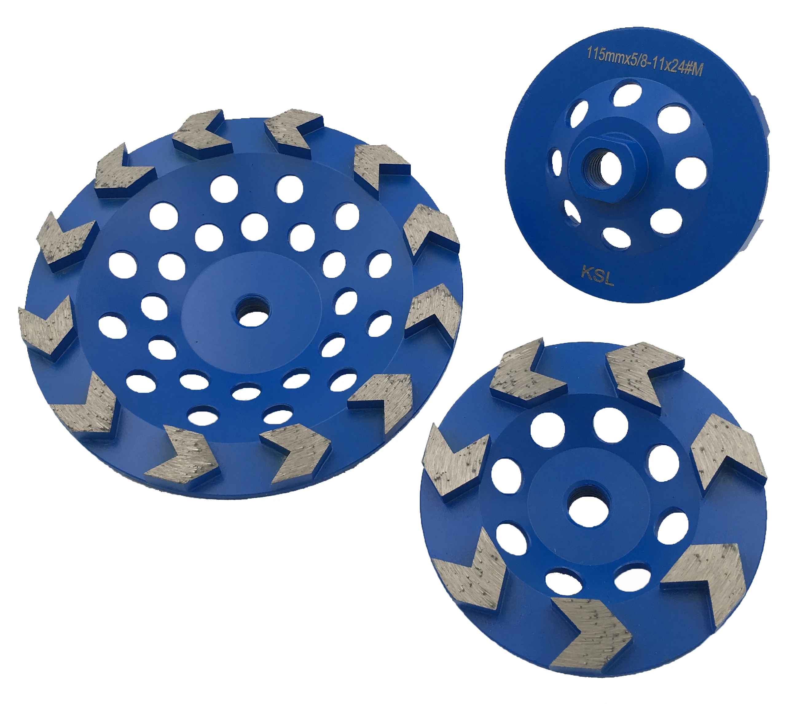 diamond grinding cup wheels for stone and concrete floor grinding and polishing