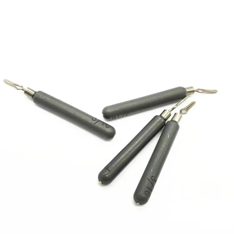 Bulk in stock Skinny Drop Shot Weight wholesale fishing weights tungsten