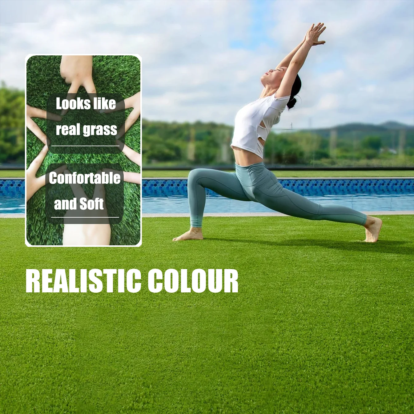 Panic Buying Synthetic Grass Carpet Garden Artificial Grass Plastic Grass