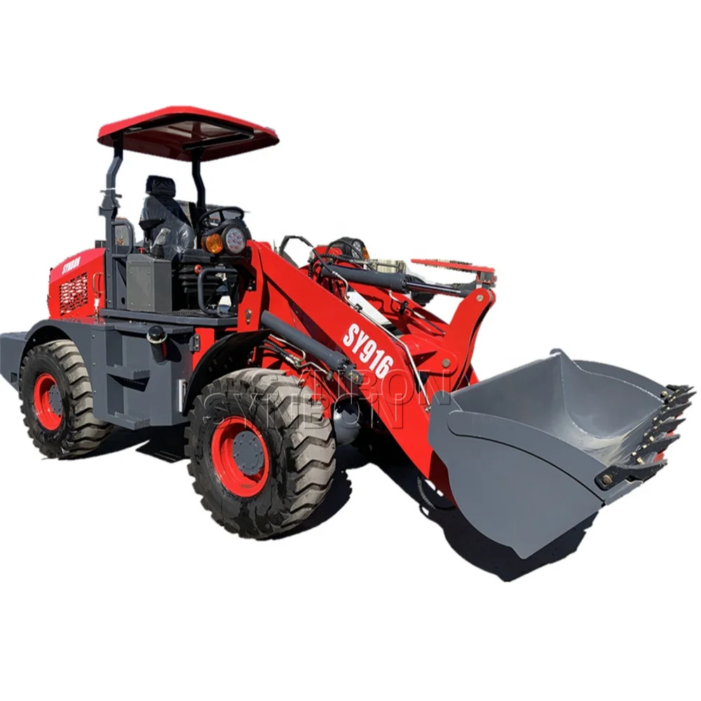 Производитель мини-колесных погрузчиков SYNBON, фронтальный погрузчик грузоподъемностью 1,5 тонн