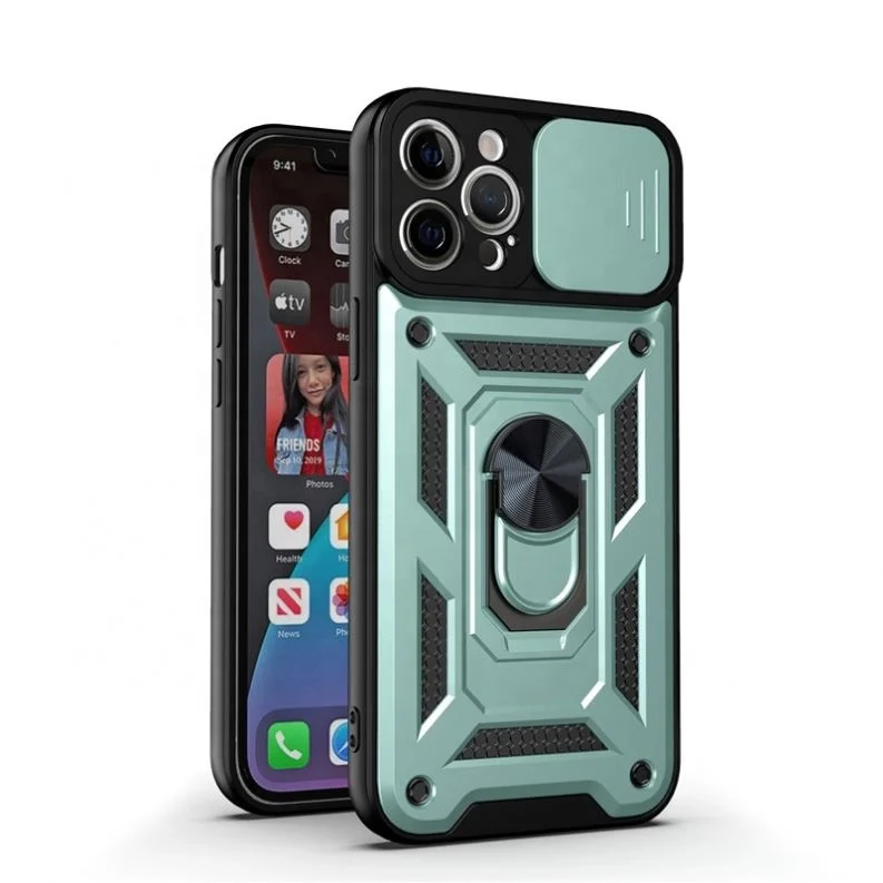 Shockproof Phone Case Cover Armor Ring Holder For iPhone 14 13 12 11 Pro Max