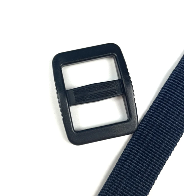 25mm 1 Inch Customized Color Adjustable Plastic Tri Glide Slides Camera Bag Strap Buckles Backpack Accessories