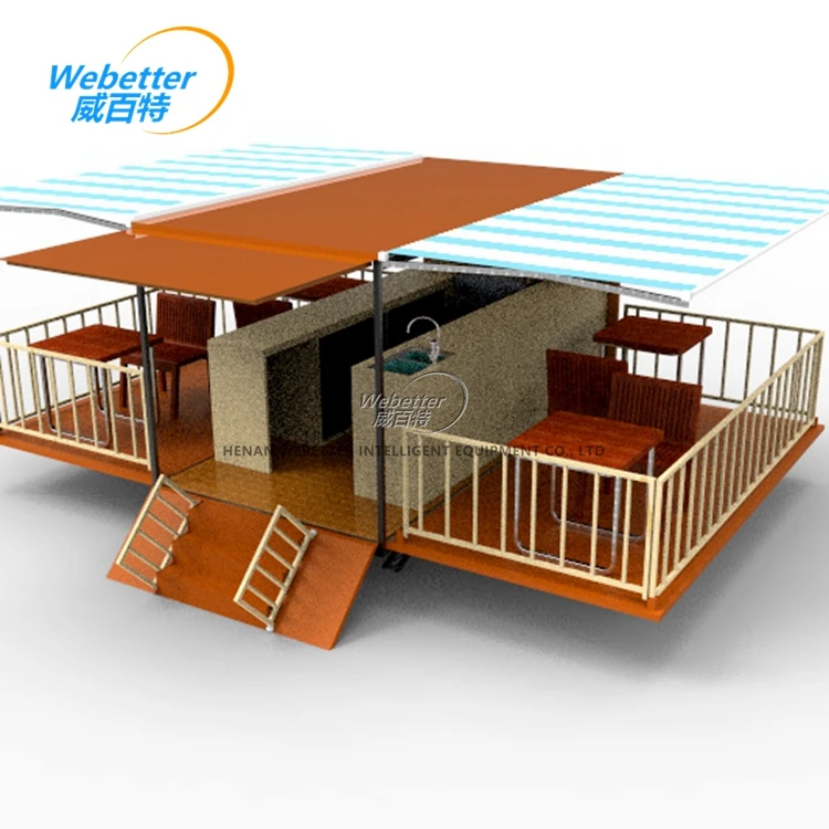 WEBETTER складной передвижной грузовик для еды в стиле бара на