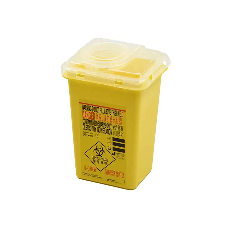 New Design 1L Disposable  Medical Sharps Container