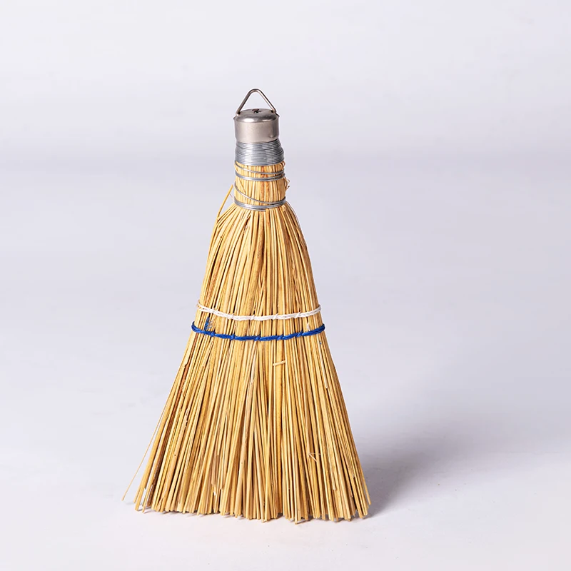 Handy Corn Broom for home Manual Whisk Broom for Kitchen Small Hand Made Dust Floor Cleaning Broom