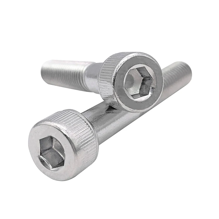 304 Stainless Steel Hex Socket Head Cap Screw Allen Bolt Din 912 Allen Screw M1.6 M2 M2.5 M3 M4 M5 Hexagon Screws