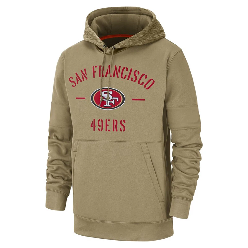 
High Quality Latest NFL Team Hoodies Adult 49ERS Steelers Cotton Hoodies For Men 