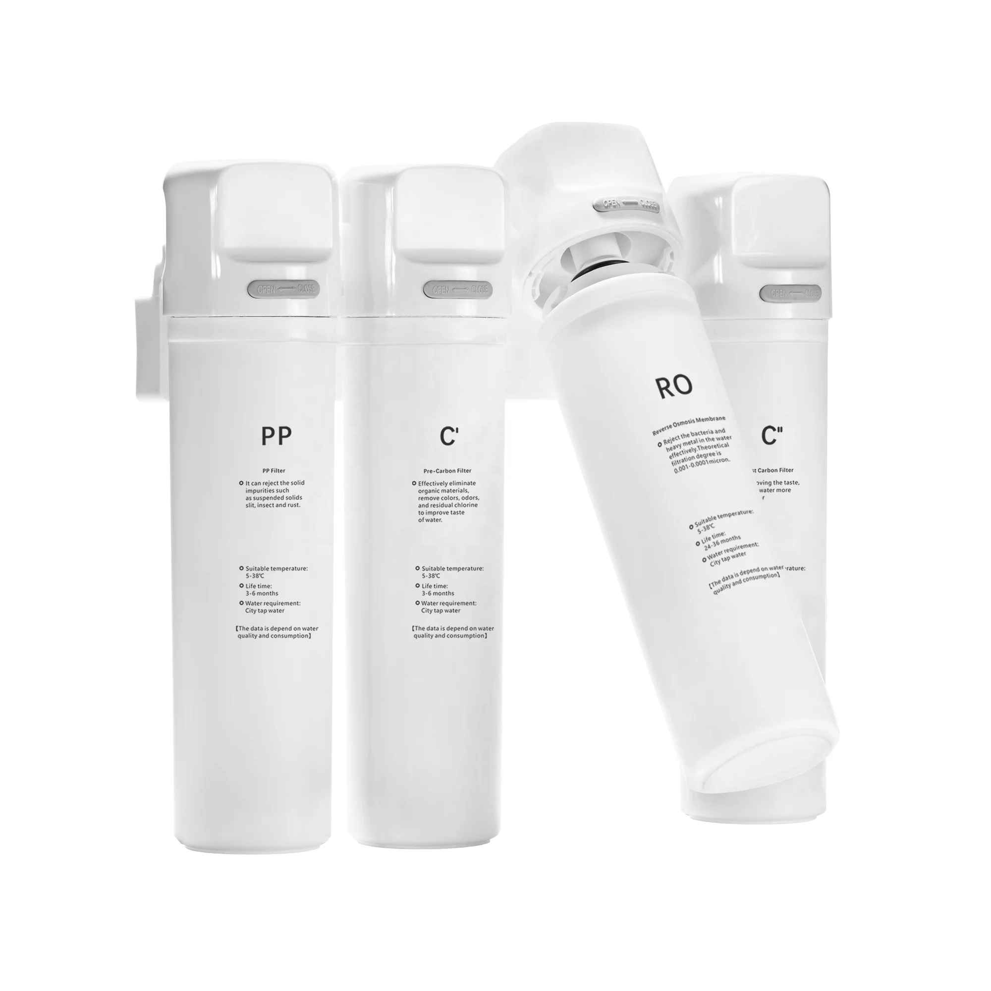 Фильтр для воды Filterpur 4 этапа 400G RO PP сменный картридж цена