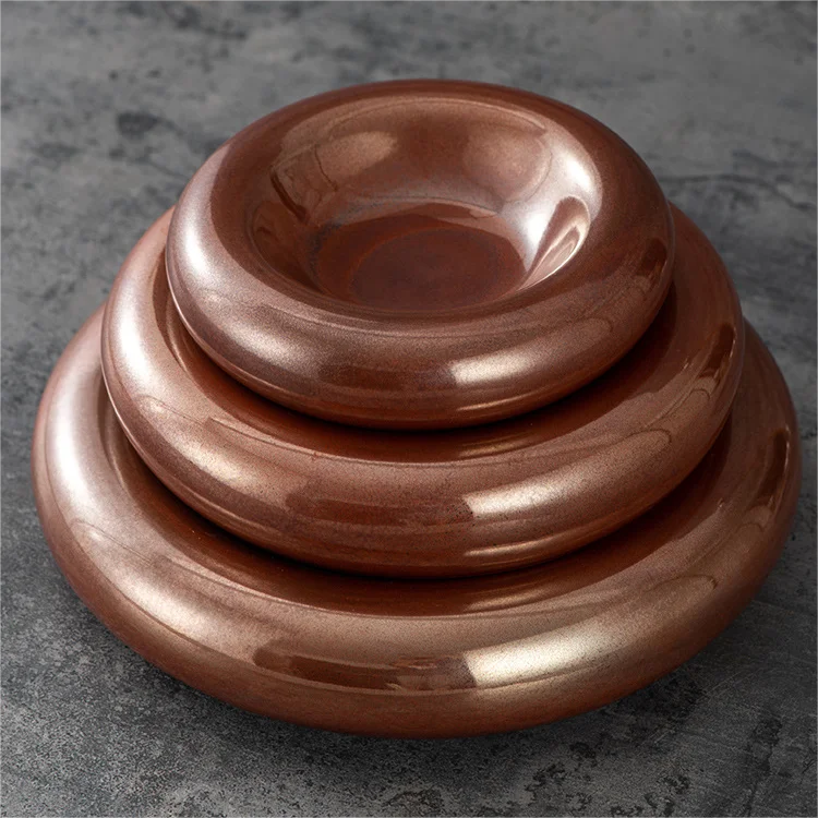 kitchen & tabletop Mexican Assiette Vajilla Platos de Porcelana Dishes & Plates For Restaurant Dish Chefs bubble plate ceramic