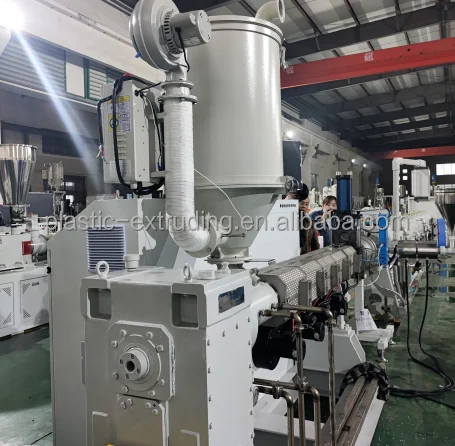 PP PE HDPE extrusion line from Chinese manufacturer high quality fully automatic hdpe pe pipe production line