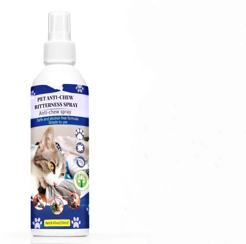 Unique design OEM Cat Deterrent Spray Indoor and Outdoor PET Repellent Spray Pet Training Supplies