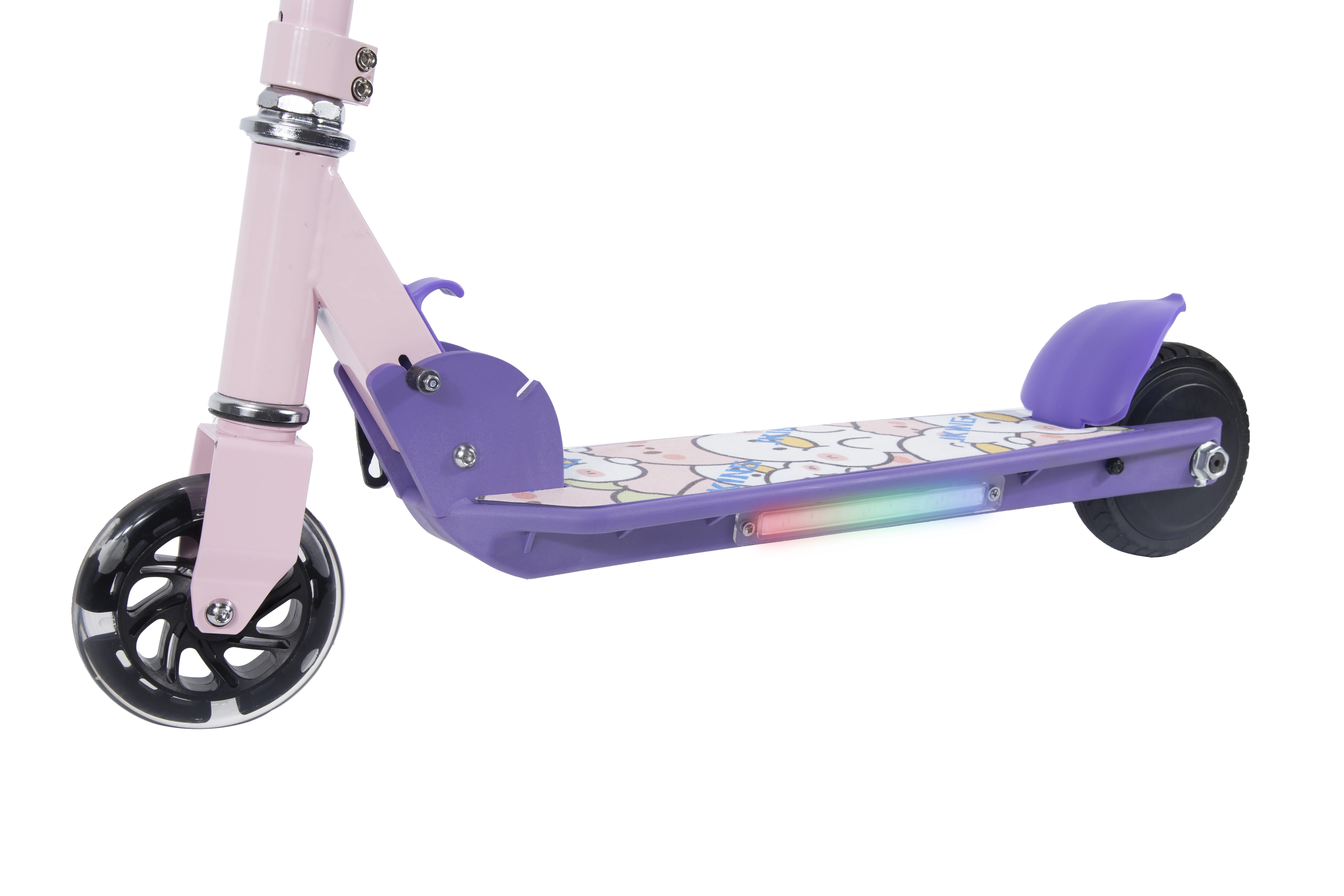 JKING-Z1 Unisex Sensor Electric Scooter Foldable with 120W Motor 9.3 MPH 5 Miles Range Easy Carry for Kids Ages 6-12